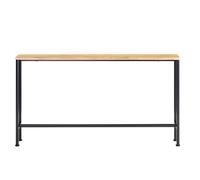 SoBuy FSB19-E Mesa de Entrada Recibidor Mesa de Consola Negro 120 x 20 x 65 cm ES