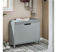 SoBuy Banco Zapatero con Asiento 60x24x52cm para recibidor