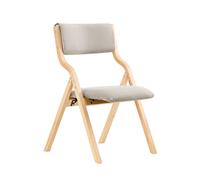 SoBuy FST40-HGx4 Lote de 4 Sillas de Madera Silla Plegable Silla de Cocina Silla de Comedor Gris 48 x 58 x 78 cm ES