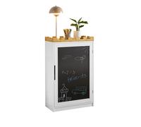 SoBuy KMB43-W Librería Estantería para habitación de niños con Estante de Pizarra Estantería Infantil Forma de Castillo 63x30x100cm ES