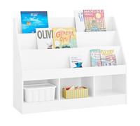 SoBuy Librería Infantil 3 Compartimentos Soporta hasta 36kg 100x30x80cm