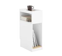 SoBuy Mesa Auxiliar Estrecha con cajón, 20x35x60 cm Salón