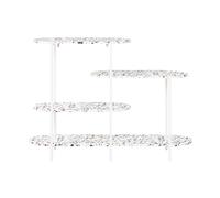 SoBuy Mesa de Entrada Recibidor Mesa de Consola Blanco 120 x 40 x 86 cm FSB89-W ES