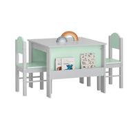 SoBuy Mesa Infantil con 2 Sillas 60x60x48cm Habitación