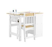 SoBuy Mesa Infantil con Silla Soporta hasta 75kg 80x50x66cm Habitación