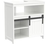 SoBuy - Mueble bajo lavabo - Mueble de baño para debajo del lavabo - Mueble bajo lavabo - Mueble bajo lavabo