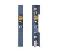 Sobuy mueble de baño columna 6 estantes ajustables 20x20x180cm blanco bzr34-bw 20 cm