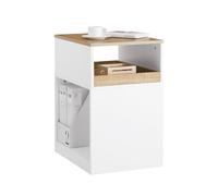 SoBuy Mueble Impresora con 3 Compartimentos y Ruedas 40x65x50cm Oficina