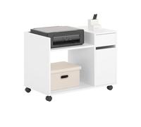 SoBuy Mueble Impresora con Ruedas Soporta hasta 38kg 72x40x54cm