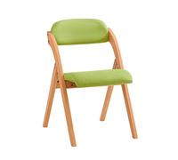 SoBuy Silla Plegable de Madera Acolchada, montada, 47,5x77x59cm, Cocina | Silla Plegable Interior ergonómica, compacta, funda extraíble/lavable, carga de 120 kg, comedor/balcón/oficina, FST92-GR