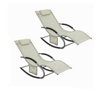 Sobuy, tumbonas piscina, tumbonas jardin exterior, tumbona, ogs28-mix2 145 cm