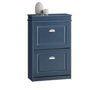 SoBuy Zapatero Estrecho con 2 Puertas 54x24x82cm para Recibidor