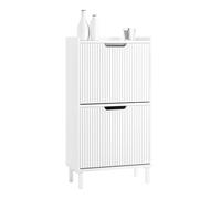SoBuy Zapatero Estrecho con 2 Solapas 50x19x90cm para Recibidor
