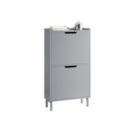 SoBuy Zapatero Estrecho con 2 Solapas 50x19x91cm para recibidor