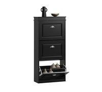 SoBuy Zapatero Estrecho con 3 Solapas 53x24x117cm para recibidor