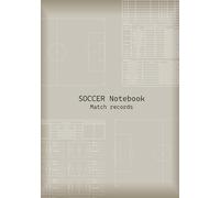 Soccer Notebook Match Record A5 size (Compact size)