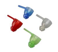 Socobeta Cuchara Medidora Multifuncional con Fugas Conveniente para Uso Doméstico con Embudo para Hornear con Precisión para Cocina, Material ABS de Primera Calidad