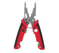 Socobeta Pelacables Multifuncional 18 en 1, Herramienta de Acero CR V Resistente para Electricistas, Corte, Pelado, Prensado, Bricolaje y Uso Profesional