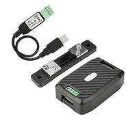 Socobeta PZEM 017 Medidor de Potencia CC con Modbus RTU 50A a 300A para Sistemas Solares y de Baterías (PZEM-017+50 USB)