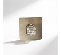 SODANY Pack de 6 Ganchos Adhesivos, Colgadores de Pared Extra Fuertes, Sin Taladro, Soporta hasta 3kg, Impermeables para Baño y Cocina.