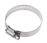 sodeber Abrazadera de Manguera de Tornillo sin Fin, Abrazadera de Tubo de aro de Manguera de Acero Inoxidable, Clips de Tubo de Agua