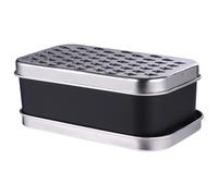 SOESFOUFU 1pieza Rallador de Queso Multifuncional con Contenedor Inoxidable Cortador para Verduras y Patatas Herramienta de Cocina Profesional y Duradera Fácil de Limpiar y Usar