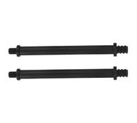 SOESFOUFU Conector para Poste de Escobilla de Baño Plástico, Accesorio Ligero y Fácil de Usar para Suministros de Cepillos de Baño, Pack de 2 Piezas para Limpieza Completa