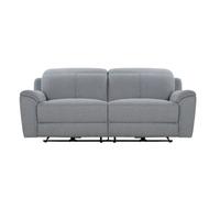 Sofá 3 plazas 2 asientos relax eléctricos jaxon color gris
