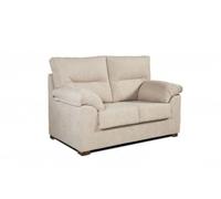 Sofa 3 plazas ambar en tela antimanchas 185x90x105 cm color beige