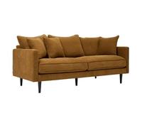 Sofá 3 Plazas Candice 194x96cm Beige - Atmosphera Createur D'interieur