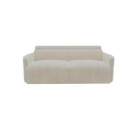 Sofá 3 plazas deslizante modena tela 3 color beige