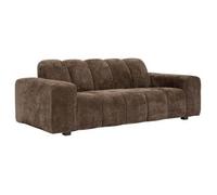 Sofá 3 Plazas Palma 212x97cm Marrón Tonka - Atmosphera Createur D'interieur