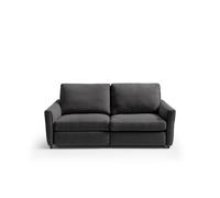 Sofá 3 plazas relax eléctrico goper color gris oscuro
