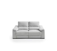 Sofá 3 plazas relax eléctrico livia color gris