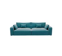Sofá 4 plazas verona tela 1 color turquesa