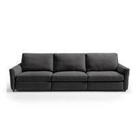 Sofá 4 plazas xl relax eléctrico goper color gris oscuro