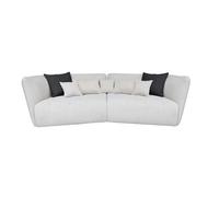 Sofá 4 plazas xxl sophie color beige y negro
