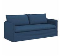 vidaXL Sofá 196 x 82 x 85 cm tela Azul