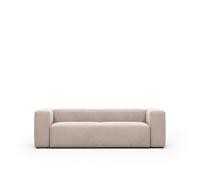 Sofá Blok 3 plazas beige 240 cm