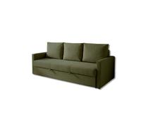 Sofá cama alta gama 3 plazas eden verde