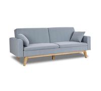 Sofá Cama Azul Celeste 3 Plazas Nalui Reine