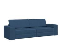 Sofá Cama Azul Marino 245 X 78 X 77 Cm Tela Vidaxl