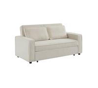 Sofá Cama Borreguito, 2 Plazas, Crema