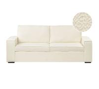 Sofá Cama Bou onvertible Con Colchón 3 Plazas Blanco Crema Vuokatti