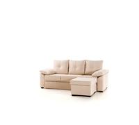Sofa - cama chaise longue reversible panama gris. matris
