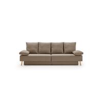 Sofa cama chaiselongue signature convertible marrón
