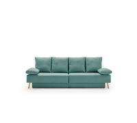 Sofa cama chaiselongue signature convertible turquesa