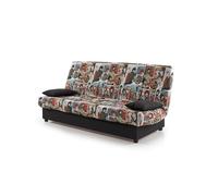 Sofa cama clic clac julieta 3 plazas, color estampado comic, medida sofá: 184x75x31 cm., medida cama: 190x132x40 cm., incluye 2 cojines