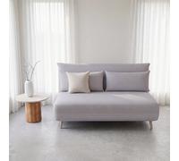 Sofá cama de 2 plazas beige
