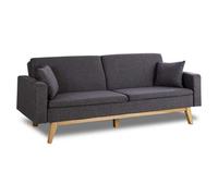 Sofá Cama Gris Marengo 3 Plazas Nalui Reine